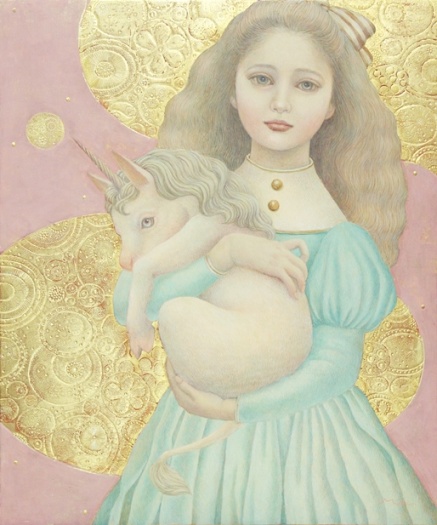 ユニコーンと少女